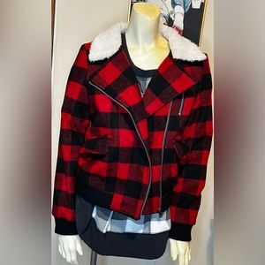Red Plaid Jacket